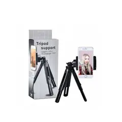 GENERICO - Mini Trípode 360° Estabilizador con Adaptador para Celular