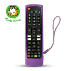 GENERICO - Funda para Control Remoto LG Smart con tecla Disney Purpura