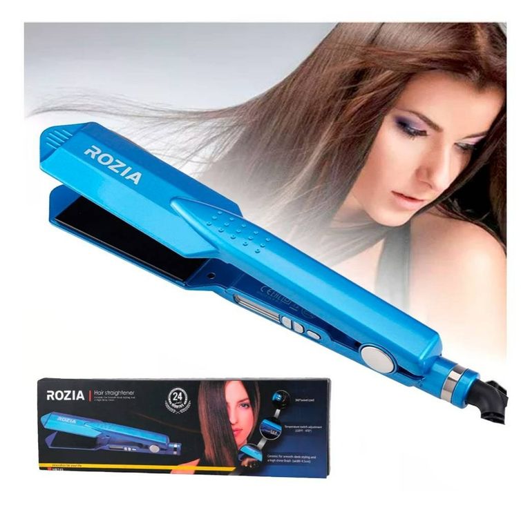 Plancha Para Cabello Alisadora Rozia Termica 470º