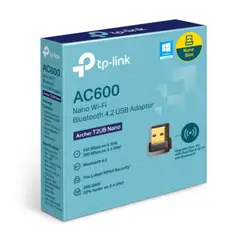TP LINK - ADAPTADOR USB TP-LINK ARCHER T2UB NANO AC600 WIFI y bluetooth