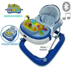 HI BABY - Andador musical con bluetooth Abejita Azul