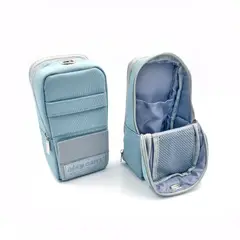 GENERICO - Cartuchera multifuncional- Celeste