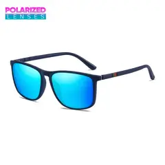GENERICO - Lentes de Sol Polarizado Unisex Verano uv400 - azul