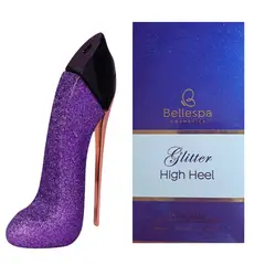 FLOWER SECRET - Perfume Mujer Taco Alto Escarchado Glitter