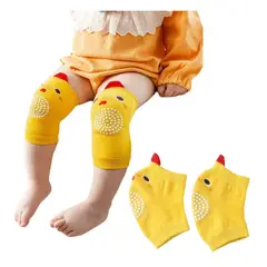 GENERICO - Rodilleras para Gateo Granjita Niñas x 3 Pares