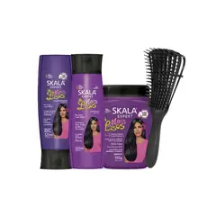 SKALA - Kit Mais Lisos + Peine Desenredante