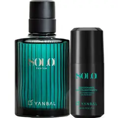 YANBAL - SOLO y desodorante aroma maderoso cítrico para hombre