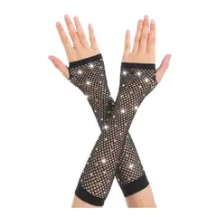 GENERICO - Guantes con Brillos Mediano de Coco