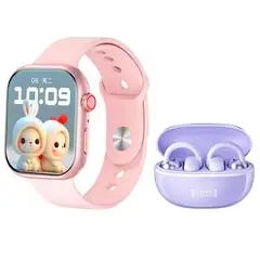 HAYLOU - Audífonos Airfree-Morado Blutooth 54 y Toumi Watch S10 Pro-P