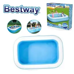 BESTWAY - Piscina Inflable Rectangular 262x175x51 CM