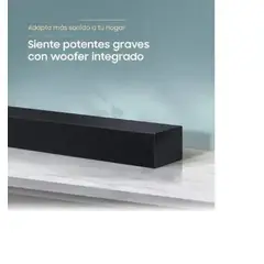 SAMSUNG - Soundbar 2.0 CH HW-B400 Negro