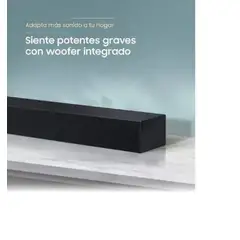 SAMSUNG - Soundbar 2.0 CH HW-C400/PE Negro