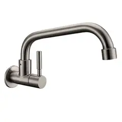 XM - GRIFERÍA PARA COCINA A LA PARED GIRATORIO MATE ALETA JZ3044510