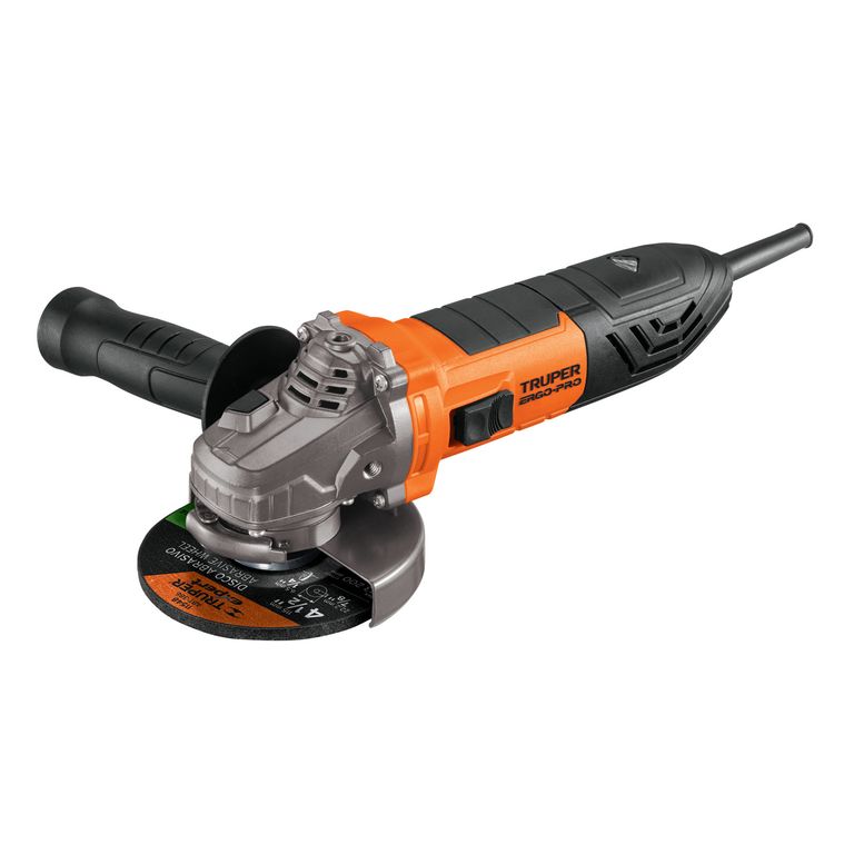 Esmeriladora angular 4-1/2", ERGO PRO, 800 W, 220 V COD 100735
