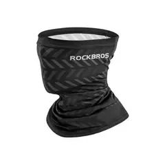 ROCKBROS - Bandana Deportiva Negra a Rayas