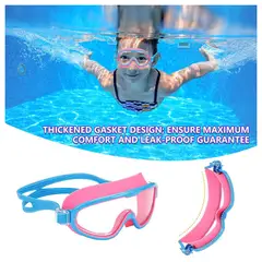 GENERICO - Lente de Natación Infantiles 3D con Proteccion Oidos NIÑA