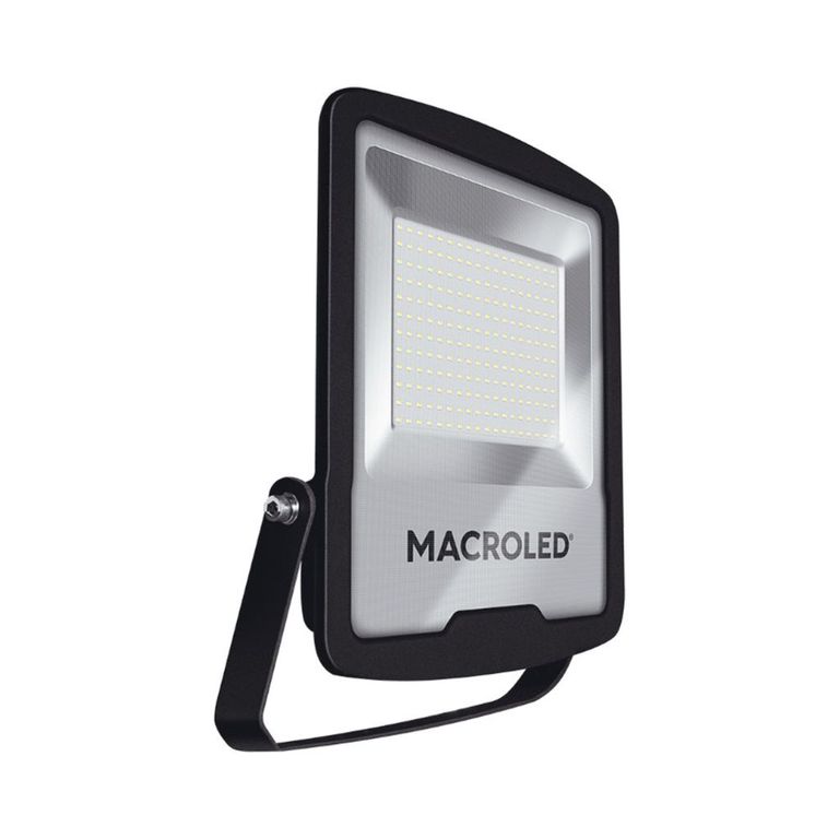 Reflector Led Negro 200W Luz Fría 6500K - MACROLED
