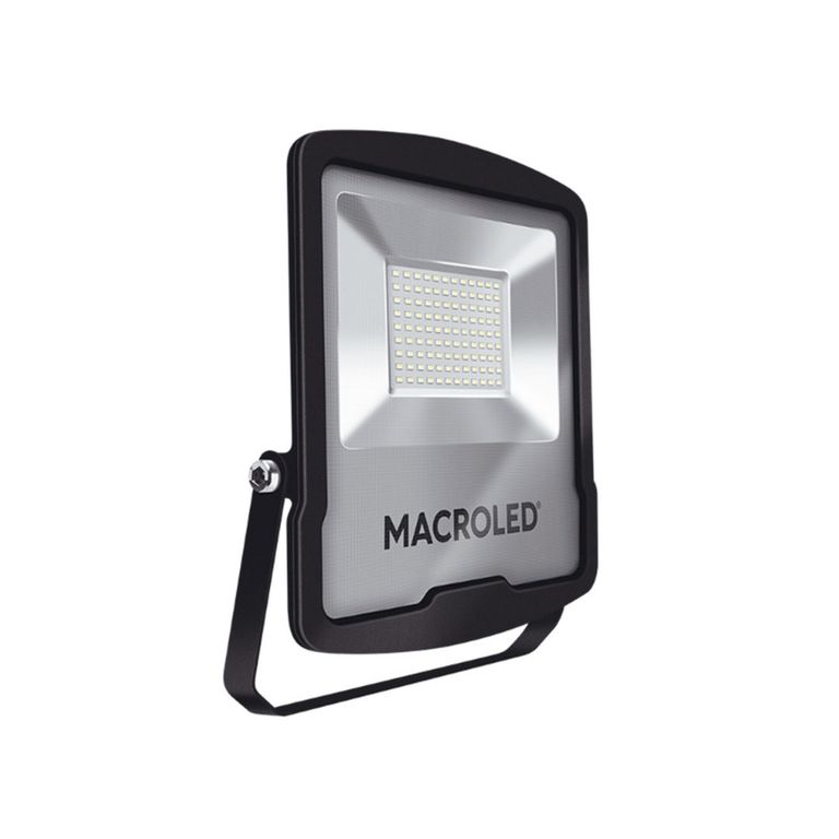 Reflector Led Negro 100W Luz Fría 6500K - MACROLED