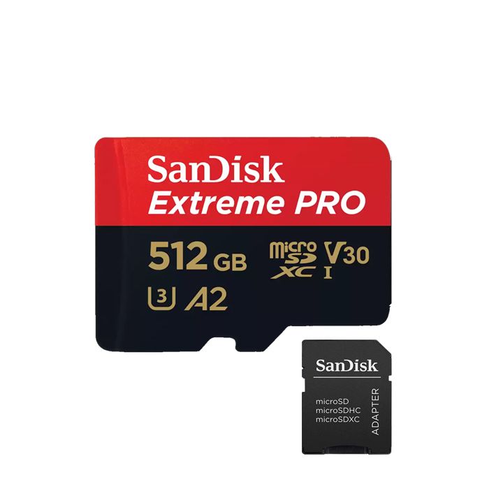Memoria Micro SD Sandisk 512GB - R200mb - W140mb