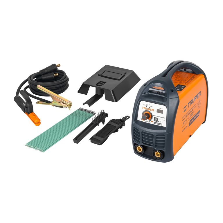 Soldadora inversora bi-voltaje 160 A, 127 V / 220 V COD 13695