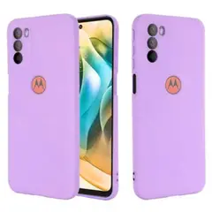 GENERICO - Funda Case para Motorola G31 Soft Feeling Antishock Lila Antigolpe