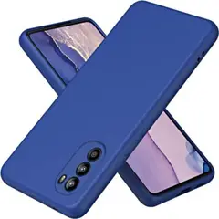 GENERICO - Funda Case para Motorola G20 Soft Feeling Antishock Azul Antigolpe