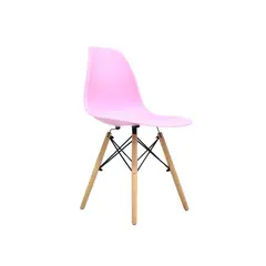 OFIDEAS - Silla de Comedor Diseño Eames Rosa