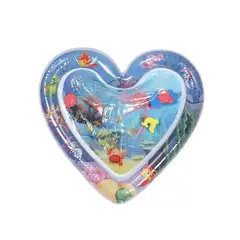 GENERICO - Alfombra Agua Infable estimulacion para Bebe Corazón