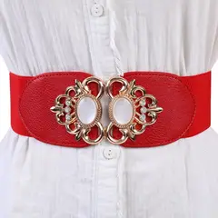 BAALATHKKO5 - Cinturón Elegante De Vestir Ancho Elastico Para Vestidos