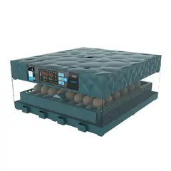 GENERICO - Incubadora Verde Automática Para 64 Huevos 220v-12v