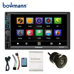 BOWMANN - Autoradio Mirrorlink 2 Din 7" Táctil HD BT DD-5600L