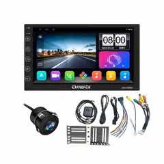 AIWA - Autoradio Android 2 Din Slim HD 7" HD 4GB RAM + 64GB AW-A789BT
