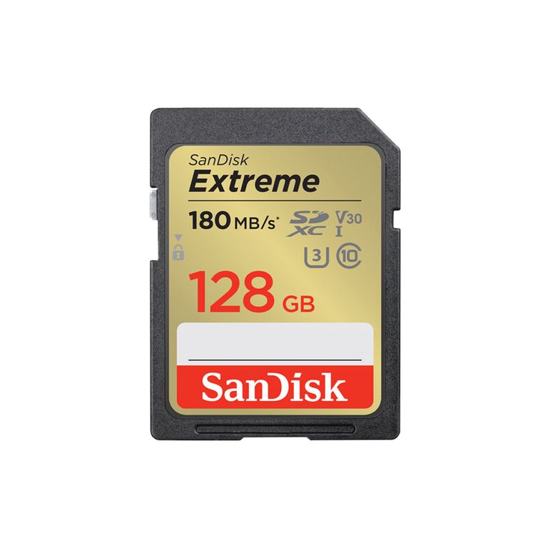 Memoria SD Sandisk 128GB - R180mb - W90mb - Extreme