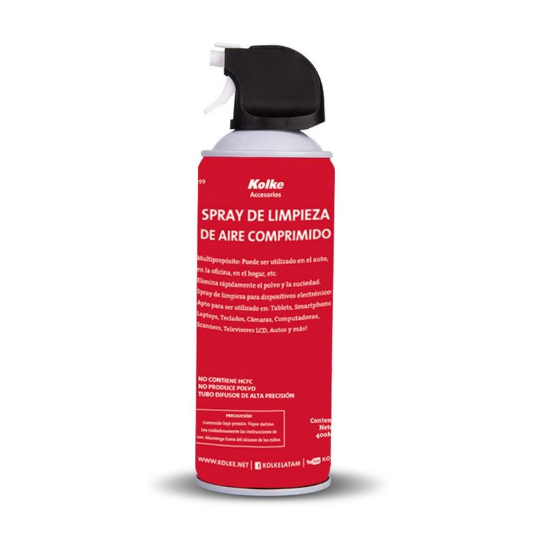 SPRAY DE LIMPIEZA DE AIRE COMPRIMIDO KVK-199