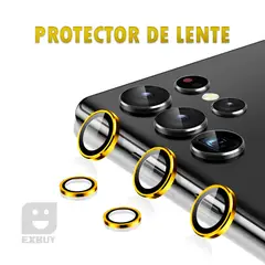 GENERICO - Mica Protectora de Camara Dorado para Samsung Galaxy A34
