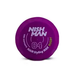 GENERICO - Cera Fijadora de Cabello Nishman Cera Hair Wax 04 Rugby 150gr