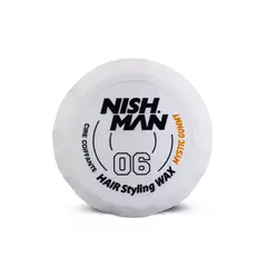 GENERICO - Cera Fijadora de Cabello NishMan Wax 06 Mystic Gummy 150gr