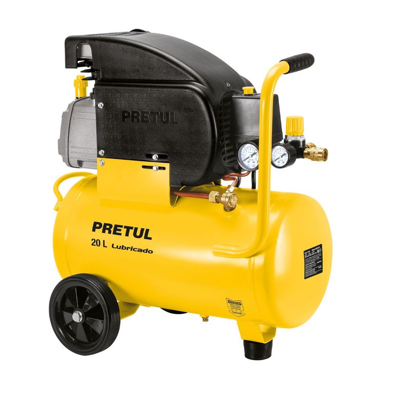 Compresor, 20 L, 2-1/2 Hp (potencia máxima ), 220V, 60Hz,