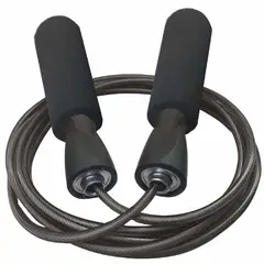 GENERICO - CUERDA PARA SALTAR CABLE ACERO AJUSTABLE SALTA SOGA PRO