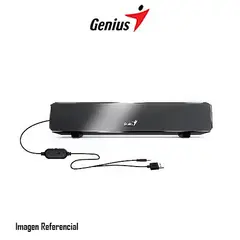 GENIUS - PARLANTE SOUND BAR 100 MINI 6W USB NEGRO P/N: 31730024400