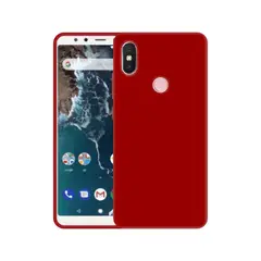 GENERICO - Funda Case de Xiaomi Mi 11T Pro Soft Feeling Antishock Rojo Antigolpe