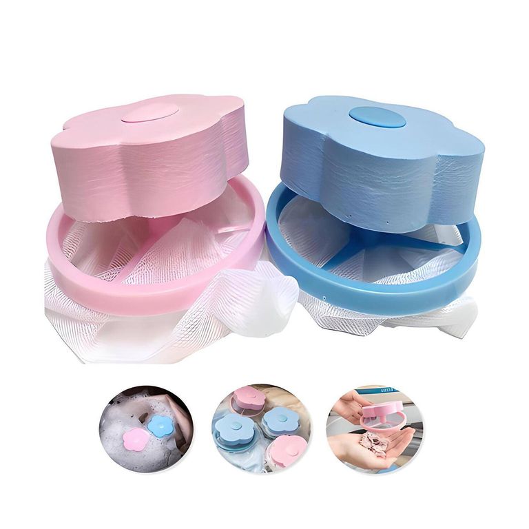 Pack x2 Filtro Atrapa Pelusas para Lavadora