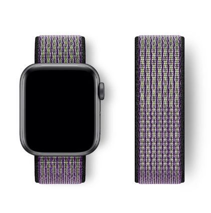 Correa Nylon para Apple Watch y Smartwatch 42mm a 49mm Mora