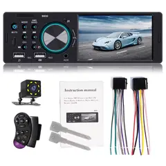 GENERICO - Autoradio con Pantalla táctil bluetooth + Cámara de Retroceso