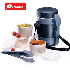 POLIMES - Lonchera Termica para alimentos -100% CALIDAD