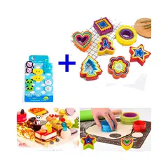 GENERICO - Pack 3Moldes Postre + 1 Mini Brochetas