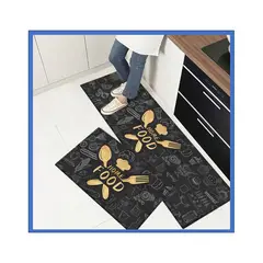 GENERICO - Tapetes de 2 piezas para el hogar E