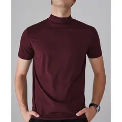 ZIMRAHYG - Polos de manga corta de color llano poleras para hombre