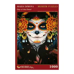 RICORDI ART - Rompecabezas Ricordi - Day Of The Dead - Maria Dimova, 1000 Piezas