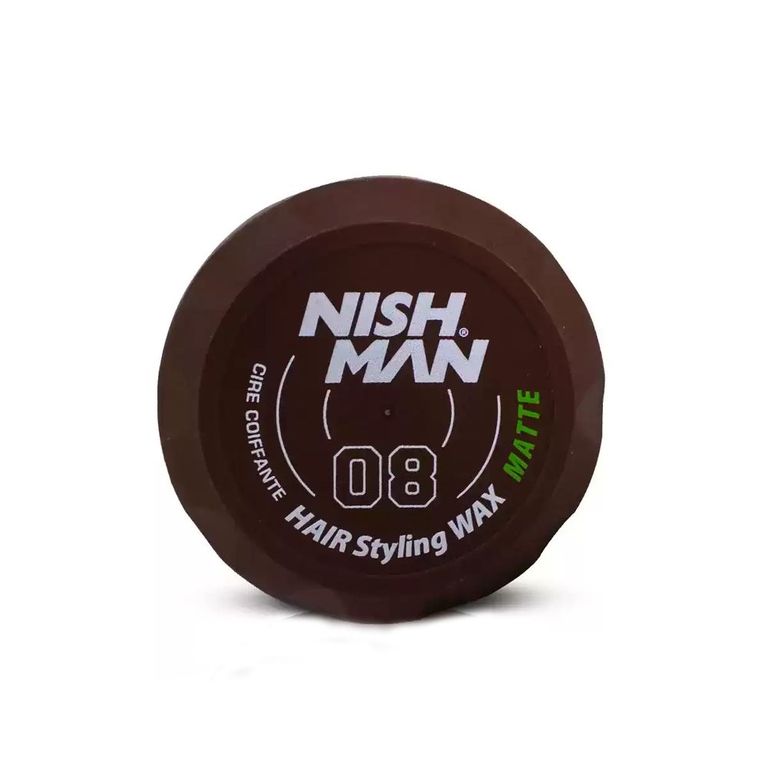 Cera Fijadora de Cabello NishMan Wax 08 Matte 150gr